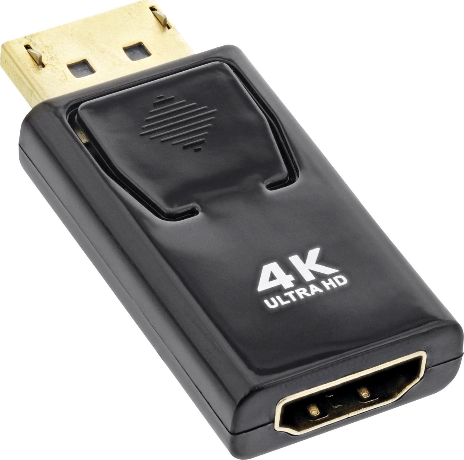 Convertitore DisplayPort maschio a HDMI femmina - 4K-60Hz - con audio