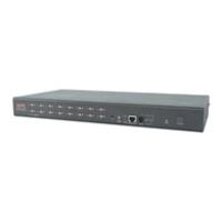 APC KVM Switch - KVM-Switch - 16 Anschlüsse - 1 lokaler Benutzer - 1U - Rack-montierbar - stapelbar (AP5202)
