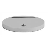 Rain Design i360° 61,00cm (24) - Monitor-/Desktop-Ständer - 50,8 - 68,6 cm (20 - 68,60cm (27)) - Aluminium - für Apple iMac (24 ) (i360_alu_24)