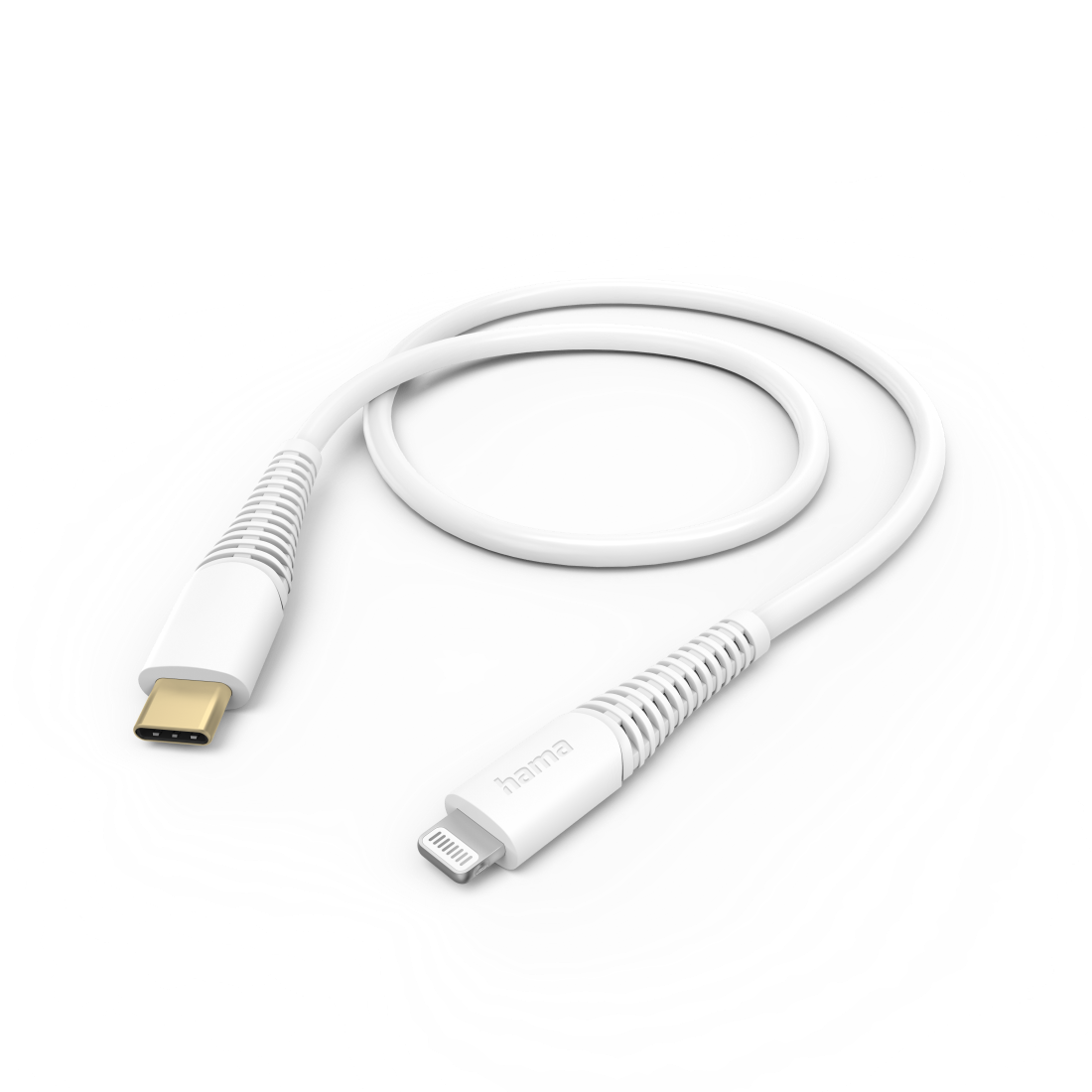 Hama Charging/Data USB-C to Lightning Cable, 480Mbps, 1.5 Metre, White