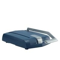 LEITZ Buchbindegerät impressBIND 140, blau/silber manuell, für Format DIN A4, Bindekapazität: 10 - 140 Blatt (7447-00-00)