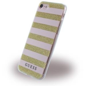 Guess STRIPES - Hintere Abdeckung für Mobiltelefon - Thermoplastisches Polyurethan (TPU) - für Apple iPhone 7