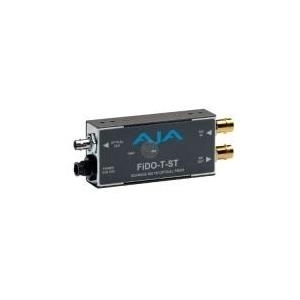 AJA FiDO-T Single Channel SDI to Fiber with Looping SDI Output - Video Extender - 1310 nm