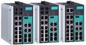 Moxa EtherDevice Switch EDS-518E-4GTXSFP - Switch - verwaltet - 14 x 10/100 + 4 x Combo Gigabit Ethernet/Gigabit SFP - an DIN-Schiene montierbar (EDS-518E-4GTXSFP)