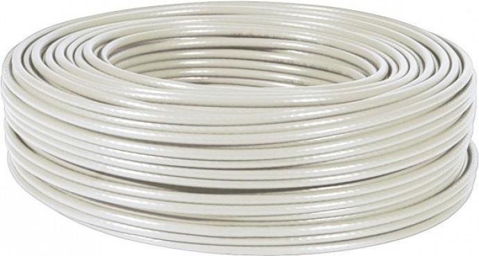 Dexlan Patchkabel Cat 6, F/FTP, grau, 305 m Ring Paarweise und gesamtgeschirmtes halogenfreies Patchkabel für Netzwerke (611938)