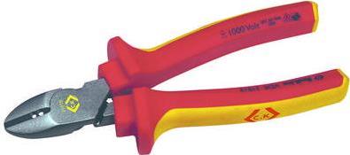 C.K Tools 431019 - Seitenschnitt - Stahl - Rot/Orange (431019)