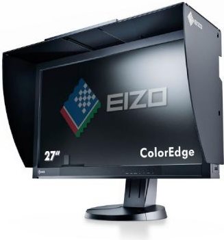 EIZO ColorEdge CG277-BK - LED-Monitor - 68,4 cm (27) - 2560 x 1440 - IPS - 300 cd/m2 - 1000:1 - 6 ms - HDMI, DVI-D, DisplayPort - Schwarz (CG277-BK)
