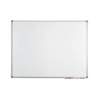MAUL HEBEL Weißwandtafel Standard Emaille,(B)1.800x(H)900 mm Arbeitsfläche aus Stahlblech, emaillebeschichtet, Alurahmen (64630-84)