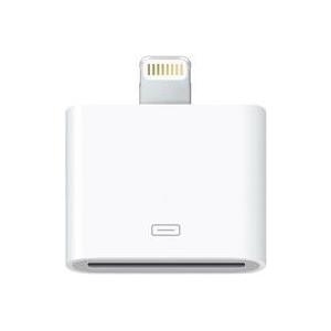 Apple Lightning to 30-pin Adapter - iPhone-/iPod-Ladeadapter - Dock-Anschluss, 30-polig (W) - 8-PIN-Docking (M) - für iPhone 5, iPod nano (7G), iPod touch (5G) (MD823ZM/A)