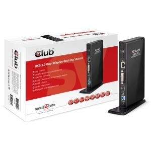 Club 3D Club3D SenseVision USB3.0 Dual Display Docking Station - USB-Docking-Station (CSV-3242HD)