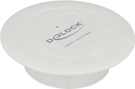 Delock Caricabatterie USB Type-C PD 85 W Qualcomm Quick Charge 3.0 per installazione da tavolo