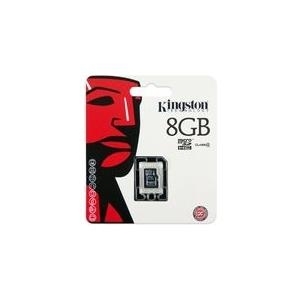 Kingston - Flash-Speicherkarte - 8GB - Class 4 - microSDHC (SDC4/8GBSP)