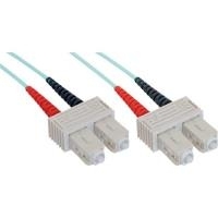 Cavo duplex in fibra ottica - SC-SC - 50-125 - OM3 - 1m