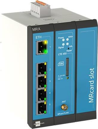 INSYS ICOM MRX3 LTE MODULAR LTE-ROUTER INCL. LTE450 2X SIM V (10024049)