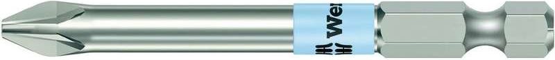 Punta per fori profondi Wera Phillips PZ in acciaio inox 05 071084 001 Pozidriv PZ 1 63 mm (1/4") Lunghezza 89 (05 071084 001)