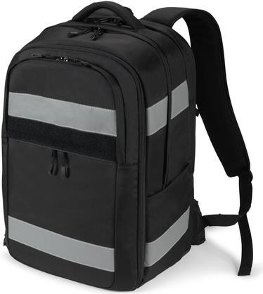 BACKPACK REFLECTIVE 32-38 LITRE - BLACK