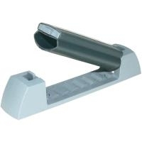 Serpa Kabelclip, hellgrau / dunkelgrau Schaffen Sie störende Kabel aus dem Weg und weg von der Arbeitsfläche (5.07164.7043)