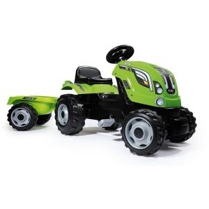 Smoby Traktor Farmer XL grün + Terrasse Auto Schwarz - Grün (7600710111)