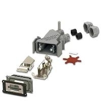 Phoenix Contact D-SUB Stecker 180 ° Polzahl: 9 Schrauben VS-09-SET-EMV 1 St. (1689158)