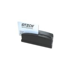 ID TECH Omni 3207 Heavy-Duty Slot Reader - Barcode- / Magnetstreifenleser ( Spuren 1, 2 & 3 ) - TTL - Schwarz