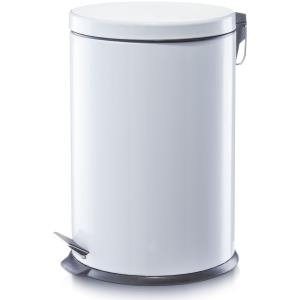 Zeller Tretabfalleimer 20 Liter weiß (18702)