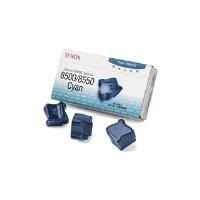 Xerox Inchiostro solido in barrette Ciano da 3,000 pagine per Phaser 8500 / 8550 [108R00669] (Ink Cyan 3-Pack - Pages 3.000 - W