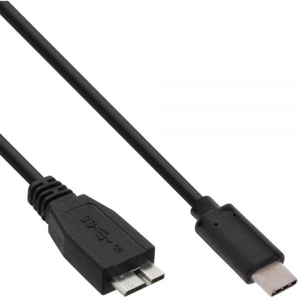 InLine USB C/USB Micro-B - 1 m - 3.1 (3.1 Gen 2) - USB C - Micro-USB B - Maschio/Maschio - Dritto - Dritto (35721)