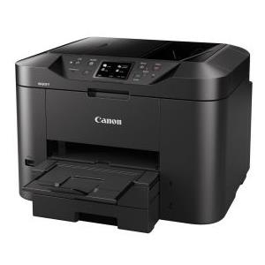 Canon MAXIFY MB2750 - Multifunktionsdrucker - Farbe - Tintenstrahl - A4 (210 x 297 mm), Legal (216 x 356 mm) (Original) - A4/Legal (Medien) - bis zu 22 Seiten/Min. (Kopieren) - bis zu 24 ipm (Drucken) - 500 Blatt - 33.6 Kbps - USB 2.0, LAN, Wi-Fi(n),