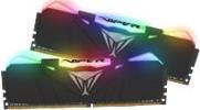 Patriot Extreme Performance Viper RGB - DDR4 - 16 GB: 2 x 8 GB - DIMM 288-PIN - 2666 MHz / PC4-21300 - CL15 - 1.2 V - ungepuffert - non-ECC - Schwarz