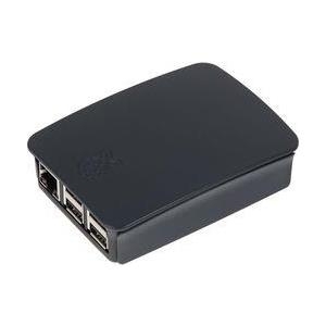 Raspberry Pi - Hülle - ABS-Kunststoff - Schwarz - für Raspberry Pi 2 Model B, 3 Model B (RB-Case+06B)