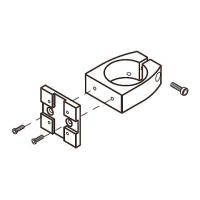 Ergotron - Pole-Mount-Kit - Grau (97-094-099)