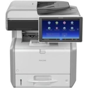 Ricoh MP 402SPF - Multifunktionsdrucker - s/w - Laser - A4 (210 x 297 mm) (Original) - A4 (Medien) - bis zu 40 Seiten/Min. (Drucken) - 33.6 Kbps - USB 2.0, Gigabit LAN
