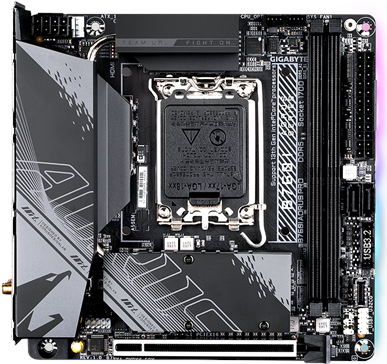 Gigabyte B760I AORUS PRO scheda madre Intel B760 Express LGA 1700 mini ITX (MB INT LGA1700 B760I Aorus Pro D5 M-ITX)