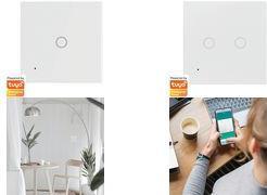 Interruttore a parete Smart WiFi, compatibile Tuya