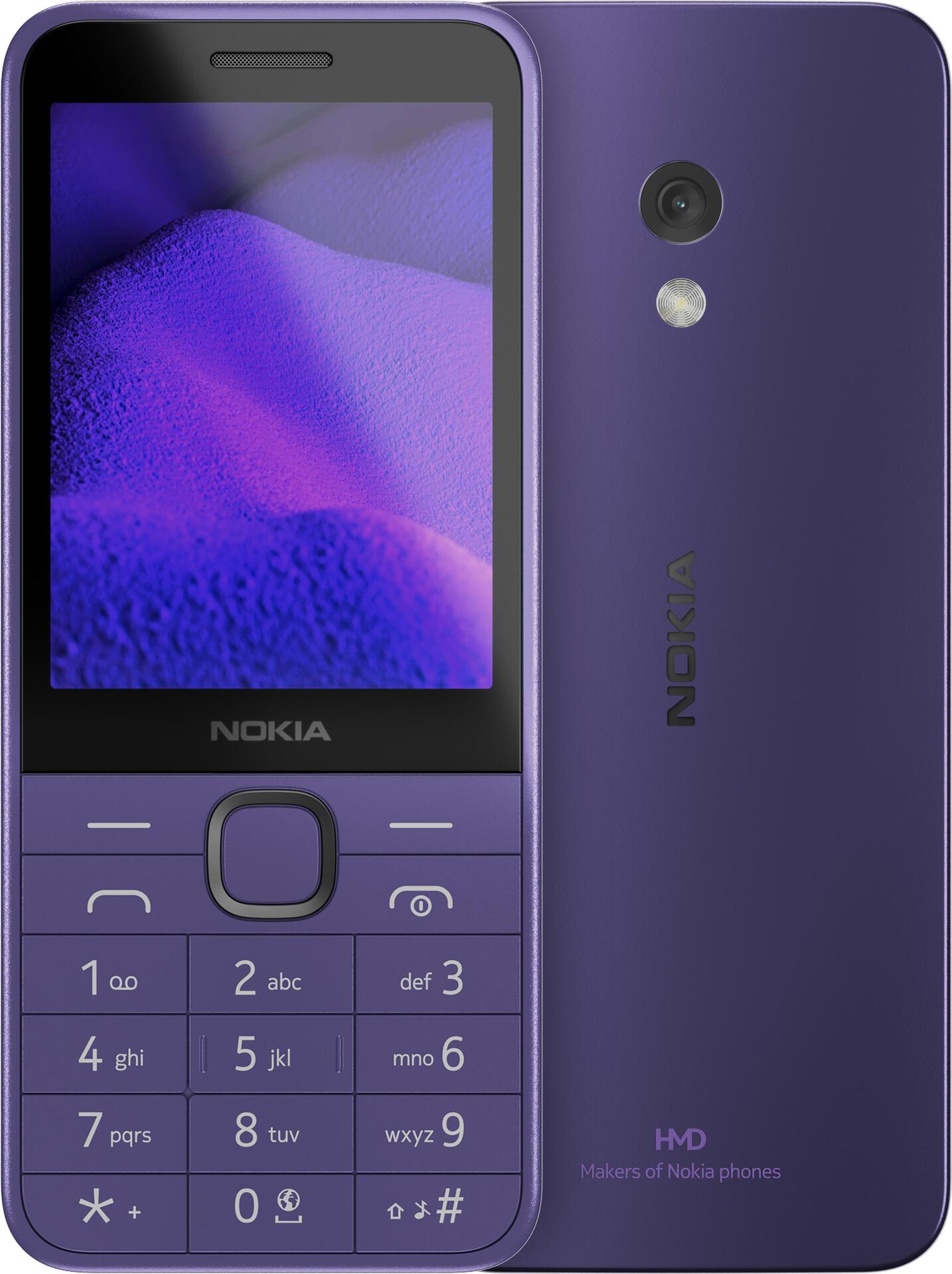 Nokia 235 4G 128 MB viola, telefono cellulare