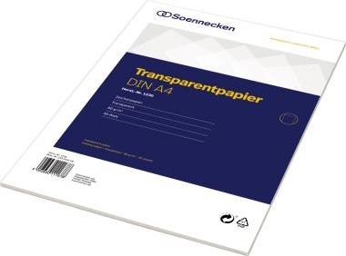 Transparentblock A4 50 Blatt 80g - A4 (1230)