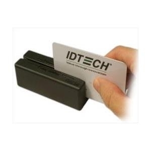 ID TECH MiniMag Intelligent Swipe Reader IDMB-3321 - Magnetkartenleser (Spuren 1, 2 & 3) - RS-232 - Schwarz