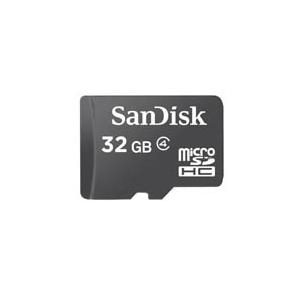 SD-CARD MICRO 32GB SANDISK CLASS4