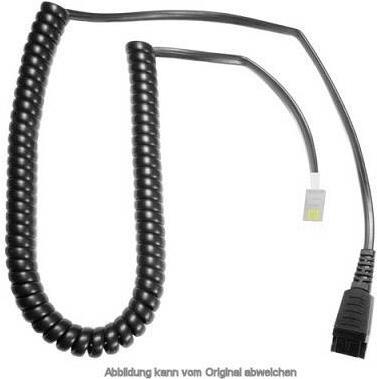 Imtradex Telefon-Headset-Kabel AK-1 PS PLX-QD Schwarz (AK-1 PS PLX-QD)