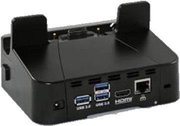 Zebra CRD-ET5X-1SCOM1 lettero codici a barre e accessori (ET5X DOCK 1-SLOT HDMI ETHERNET - 3XUSB NO PWRS)