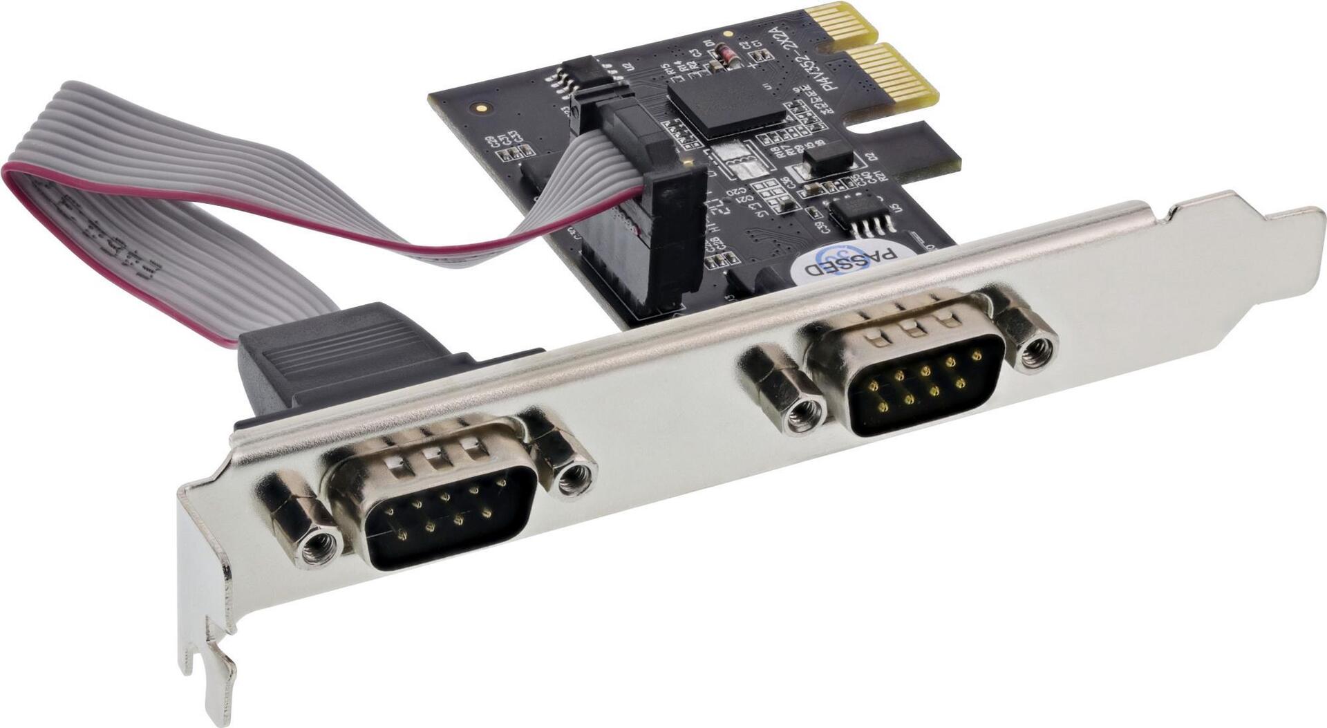 Longshine Controller PCIe 2x Seriell