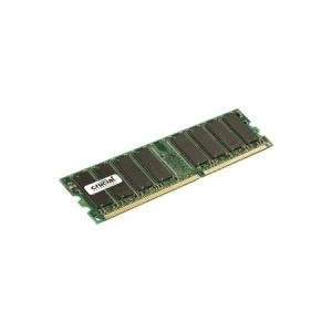 Crucial - DDR - 1 GB - DIMM 184-PIN - 333 MHz / PC2700 - CL2.5 - 2.5 V - ungepuffert - non-ECC - für Gigabyte GA-8IPE1000-G