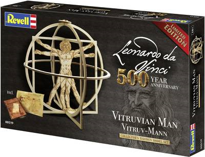 Revell 00519 Leonardo da Vinci: Vitruv Figur Bausatz 1:16 (00519)