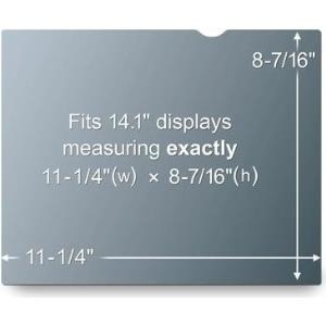 3M Blickschutzfilter PF14.1 - Notebook-Privacy-Filter - 35.7 cm (14.1)