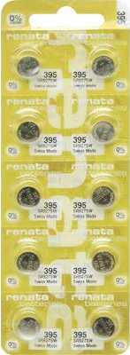 Renata 395.MP-E Knopfzelle 395 Silberoxid 55 mAh 1.55 V 10 St. (X703821)