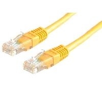 Equip Life - Patch-Kabel - RJ-45 (M) - RJ-45 (M) - 1,0m - UTP - CAT 6 - gepresst, verseilt - Gelb (625460)