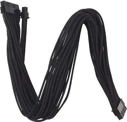 Silverstone PP06B-MB55 0,55 m (Silverstone 24-pin ATX Cable 55cm - Black)