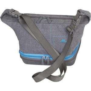 Riva Case Alpendorf 7513 Canvas - Schultertasche für Action-Kamera - Polyester - Grau