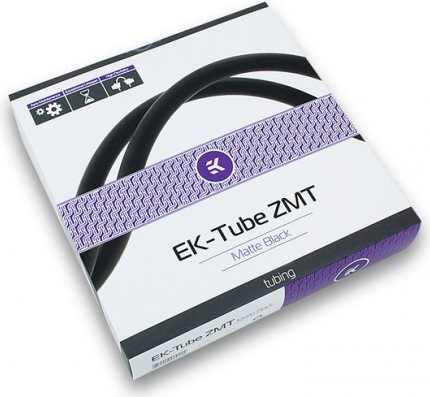 EK Water Blocks EK-Tube ZMT Nero (EK Water Blocks EK-Tube ZMT Matte Black 16/11mm - 3m)