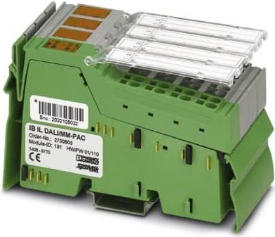 Phoenix Contact IB IL DALI/MM-PAC 2700605 Inline-Funktionsklemme 15 V/DC (2700605)
